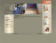 Tablet Screenshot of anytrade.cz